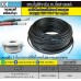สายไฟสำหรับโซล่าเซลล์ มาตรฐาน TUV - Solar Cable PV1-F เบอร์ 1 x 4 sq.mm (สีดำ) (1 ม้วน 50เมตร)